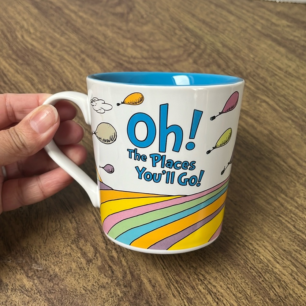 “Oh! The places you’ll go!” Dr. Seuss Coffee Tea Mug - Picture 1 of 10
